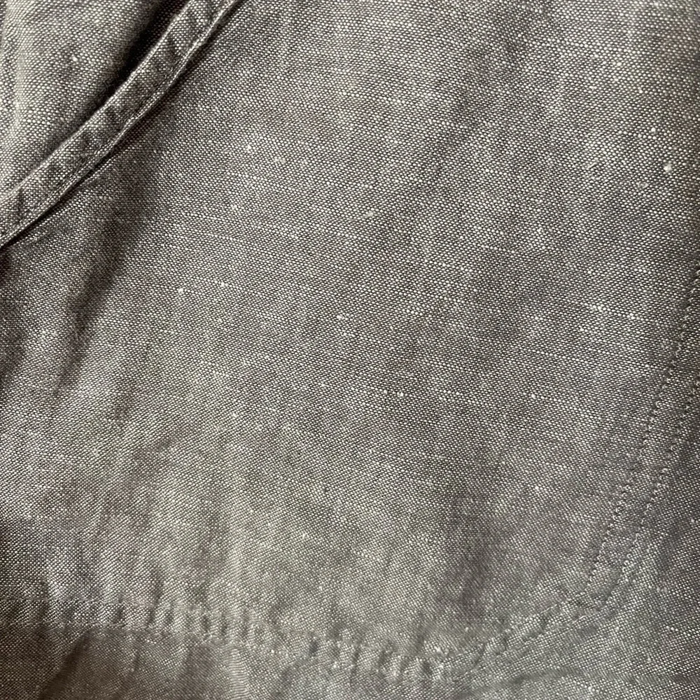 Banana Republic Gray Linen/Cotton Blend Belted Pants Sz 6